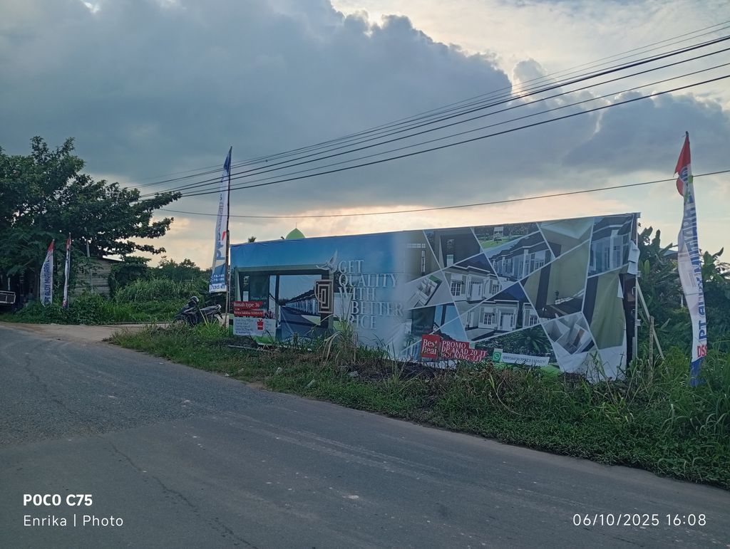 foto gerbang perumahan DARAYA SAKHA SERDAM