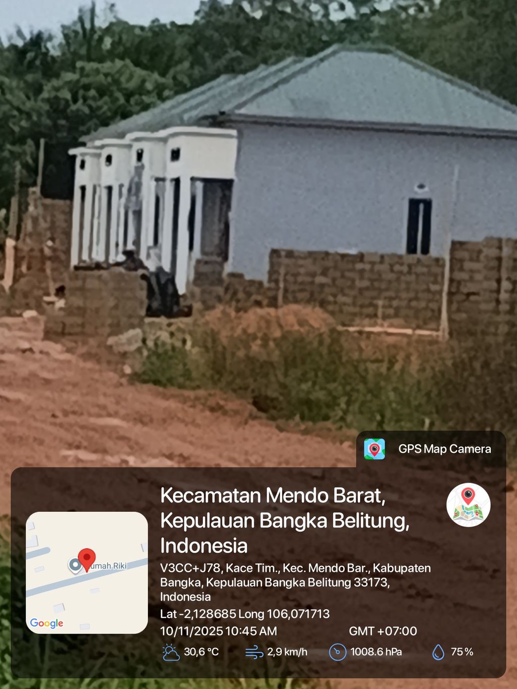 foto contoh rumah perumahan Mentari residen 2