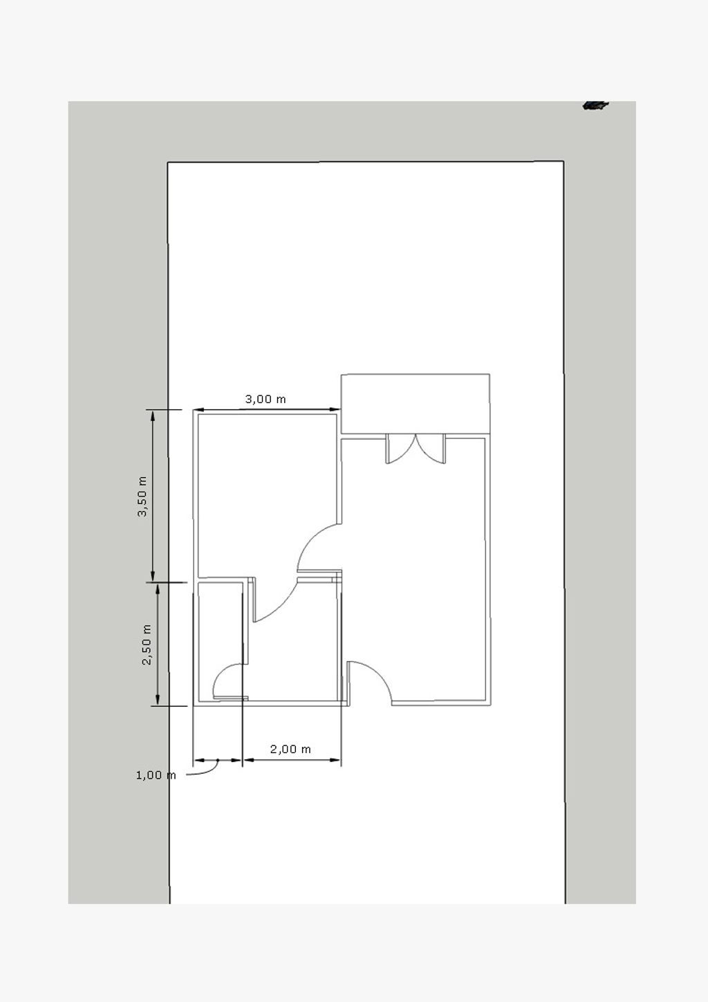 foto denah rumah tipe 36 perumahan DARAYA SAKHA SERDAM