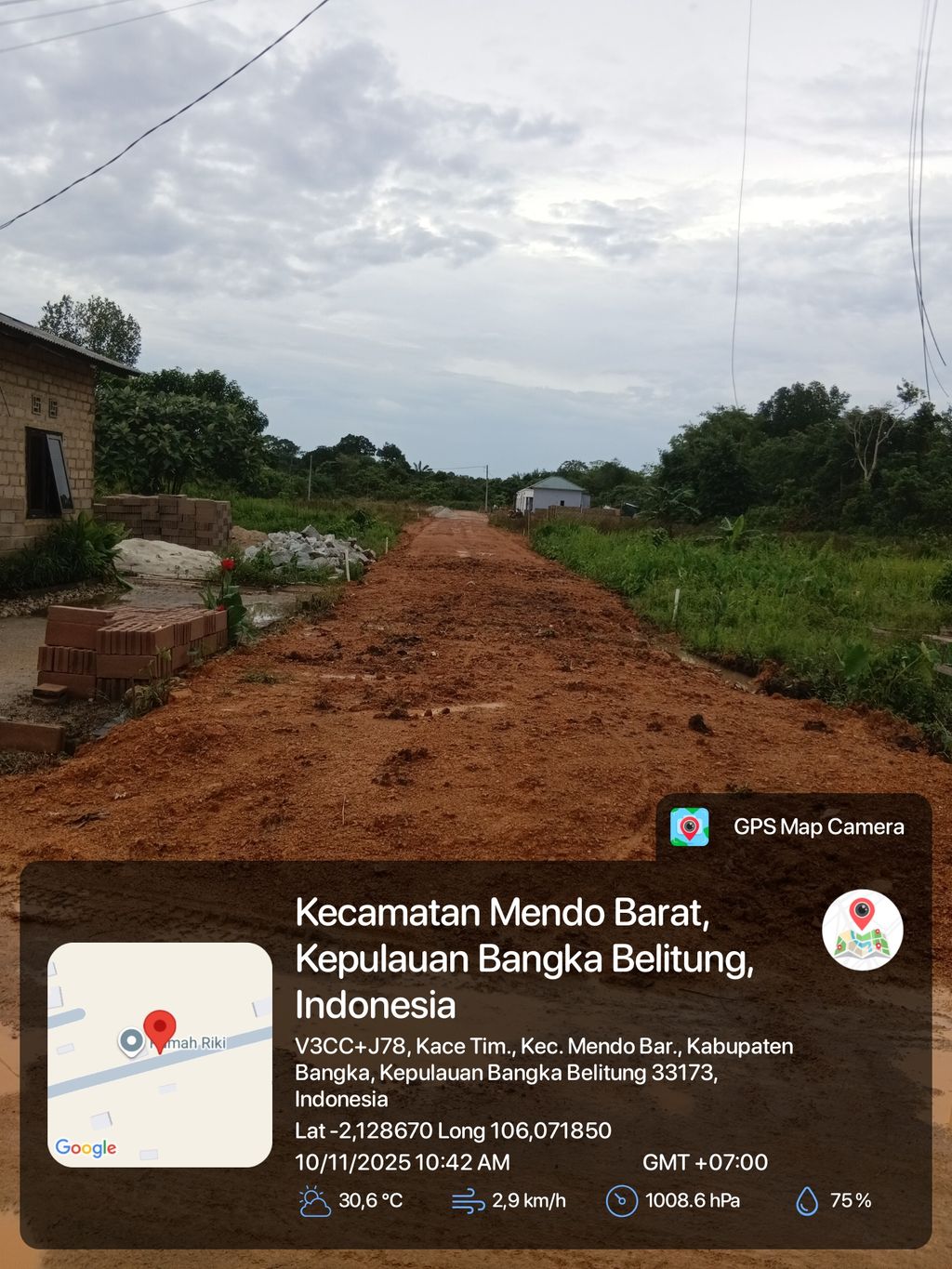 foto gerbang perumahan Mentari residen 2