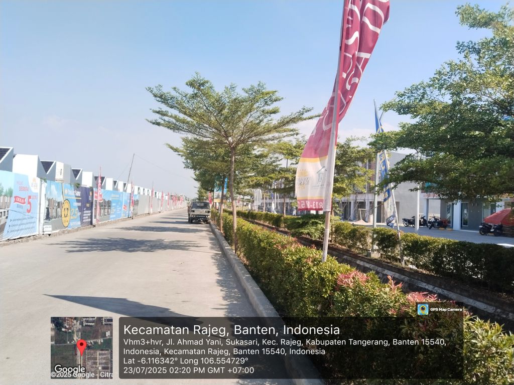 foto posisi tengah perumahan GRIYA ARTHA SUKASARI 2