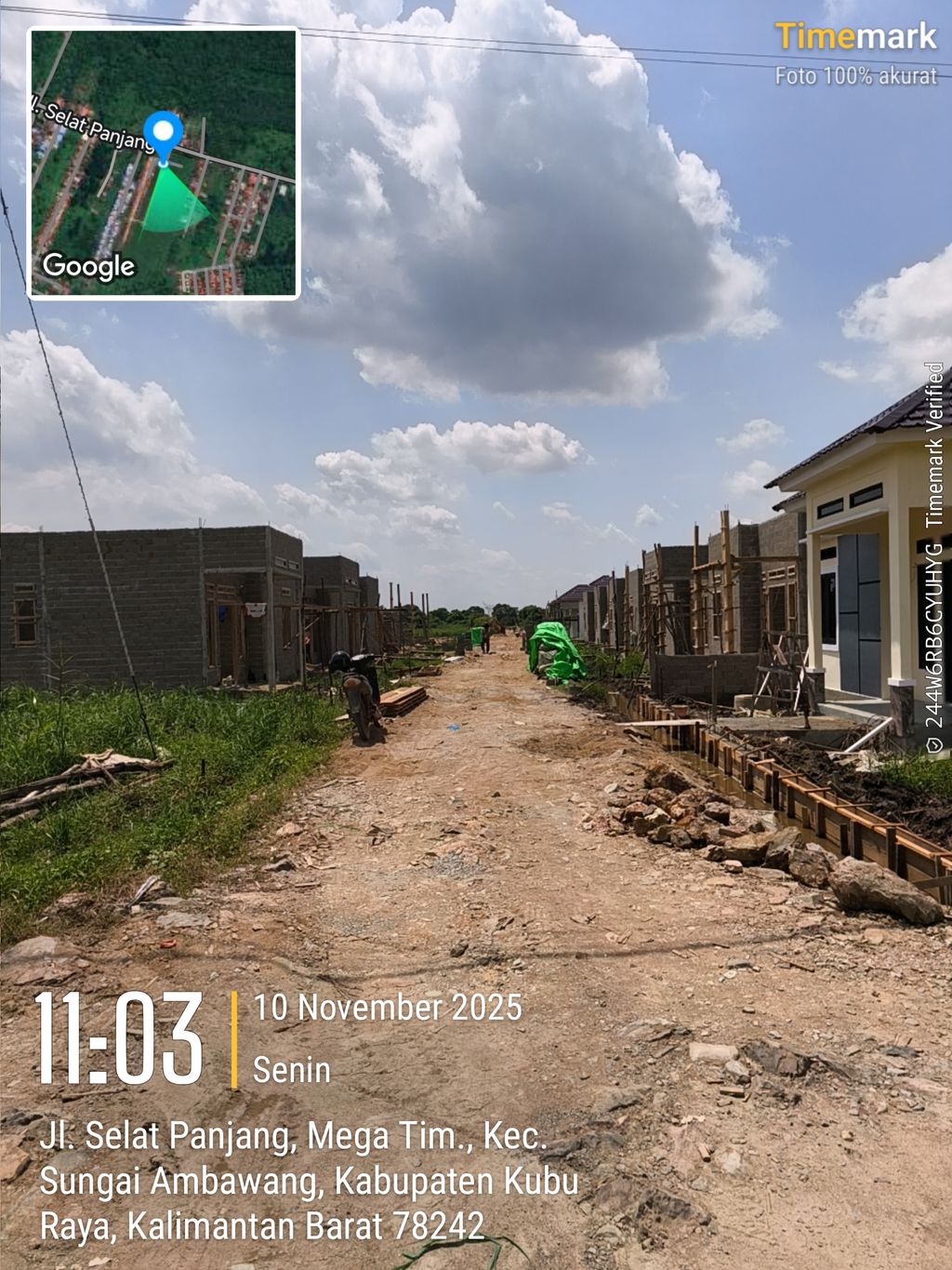 foto gerbang perumahan MEGA BINTANG RESIDENCE TAHAP 2