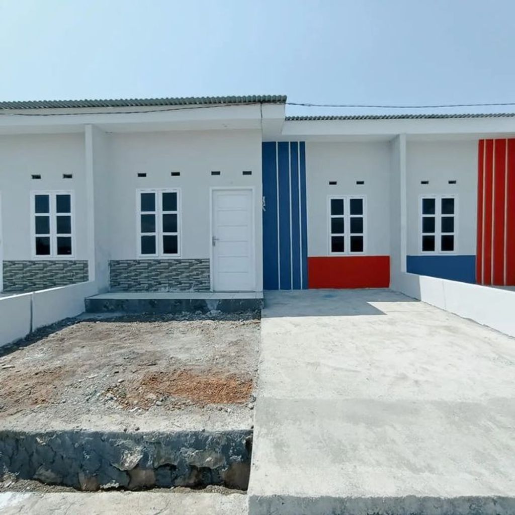 foto tampak rumah tipe 36/72 perumahan GRAND ASERA.