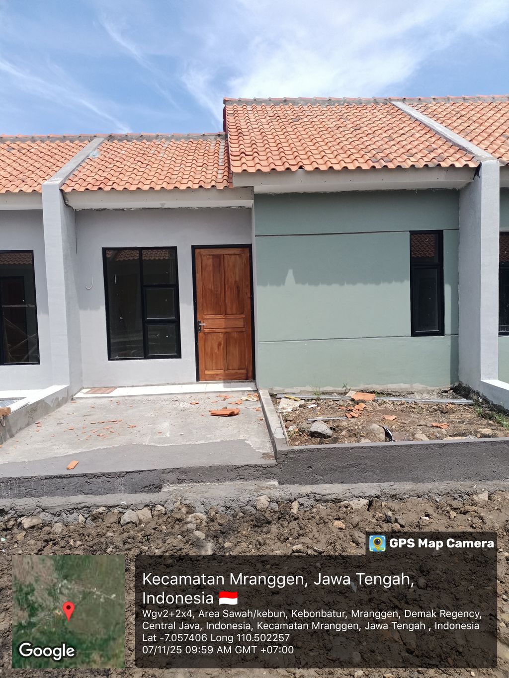 foto tampak rumah tipe 30 perumahan GRIYA AMALTA 6