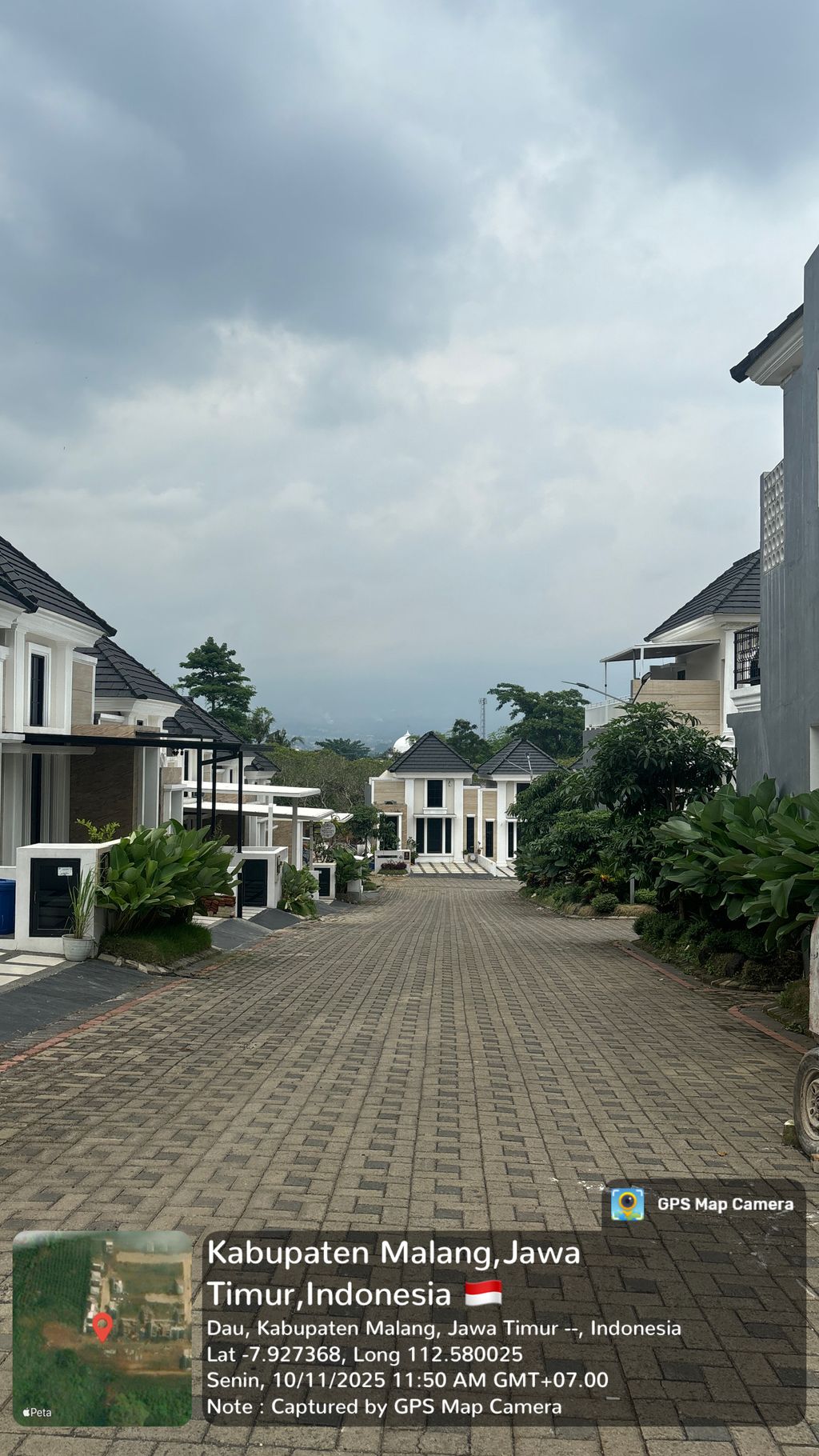 foto posisi tengah perumahan ATLANTIS HILLS II