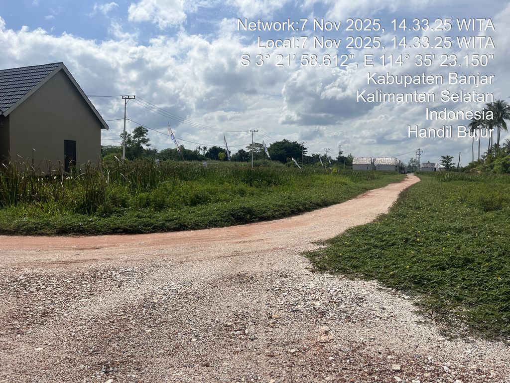 foto posisi tengah perumahan D'SUNNY EMERALD 2