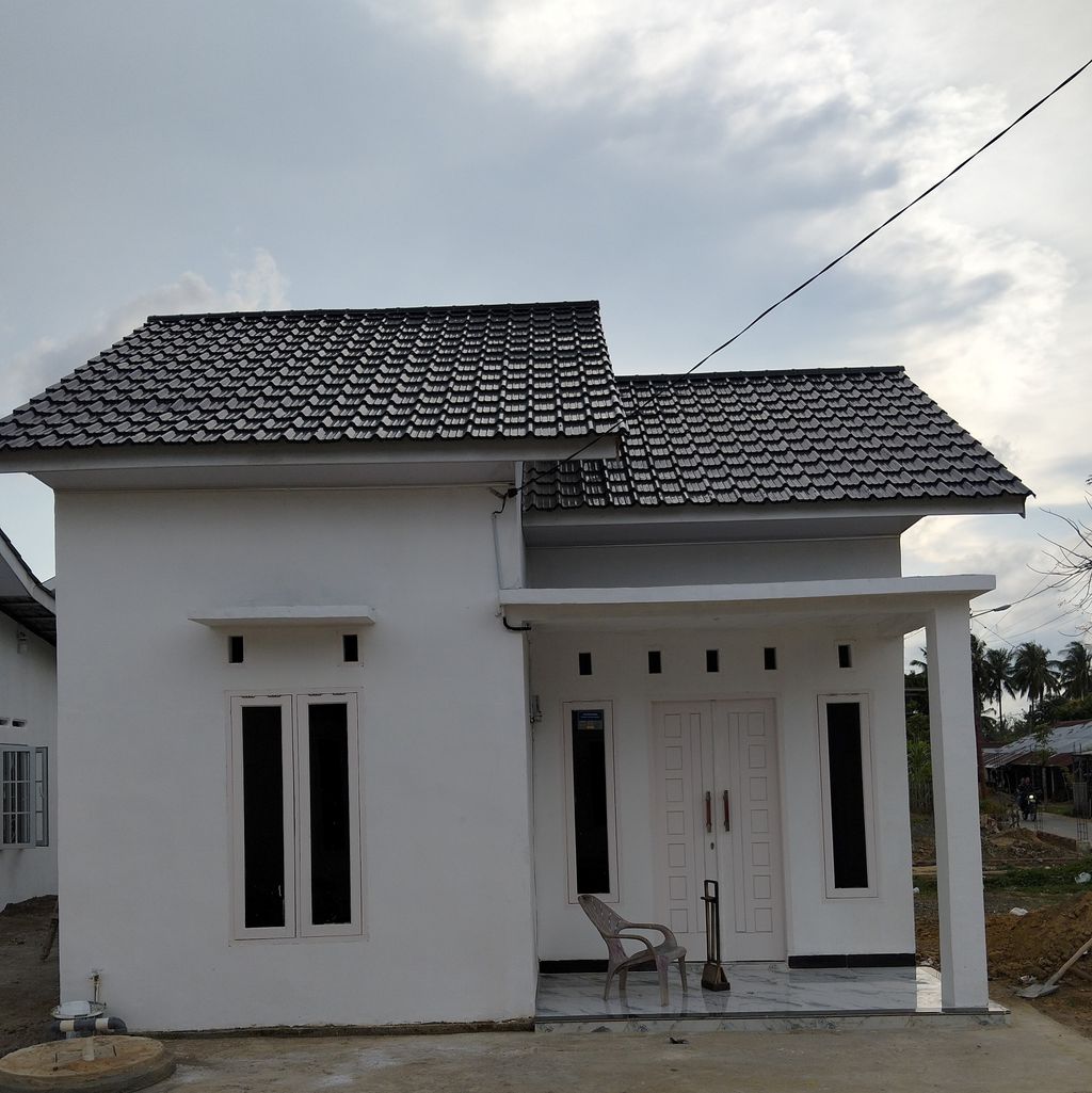 foto tampak rumah tipe 36 perumahan PERUMAHAN PALAPA 4 UJUNG BLANG PERMAI