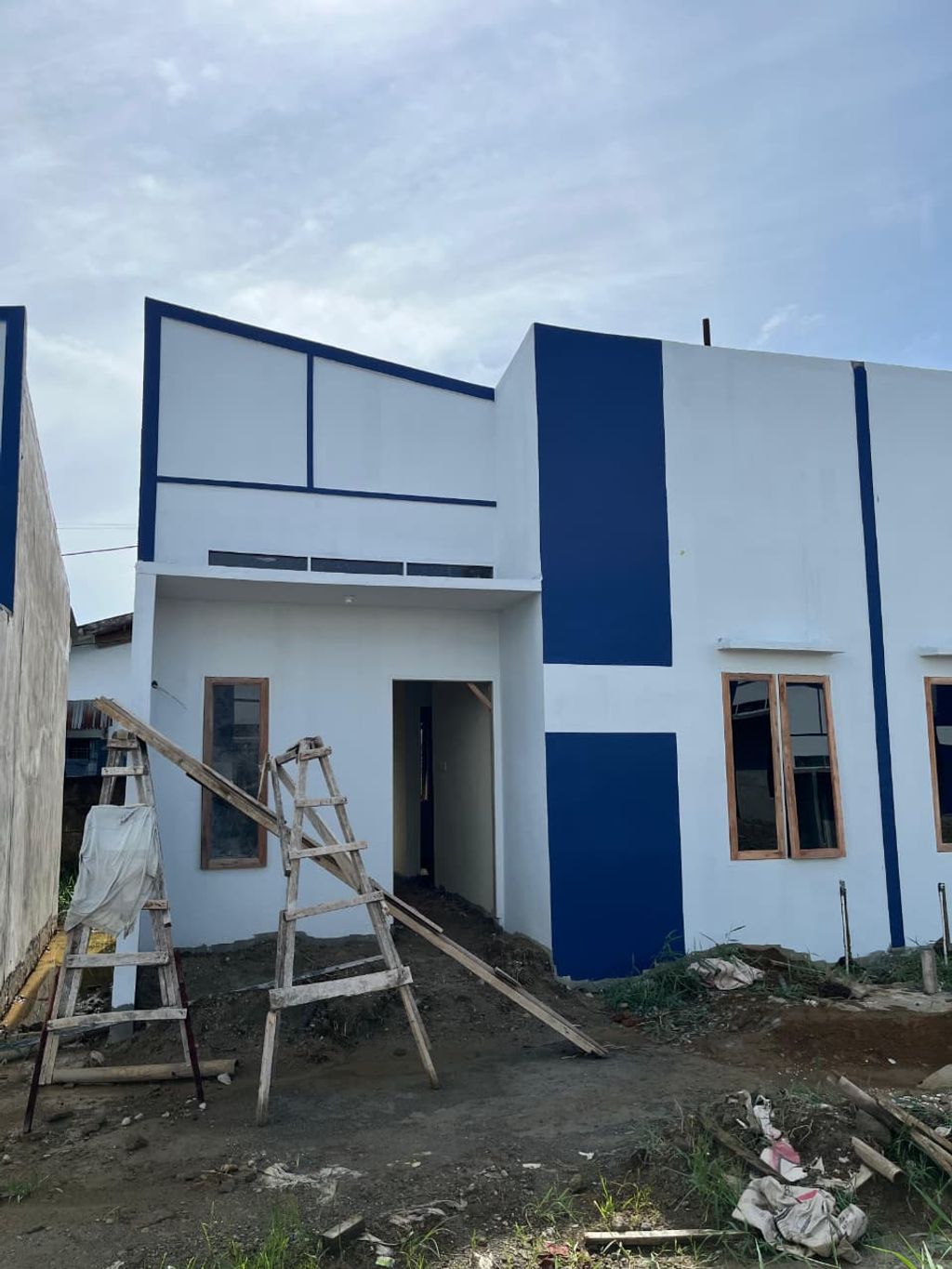 foto tampak rumah tipe 36/72 perumahan Vastara hills