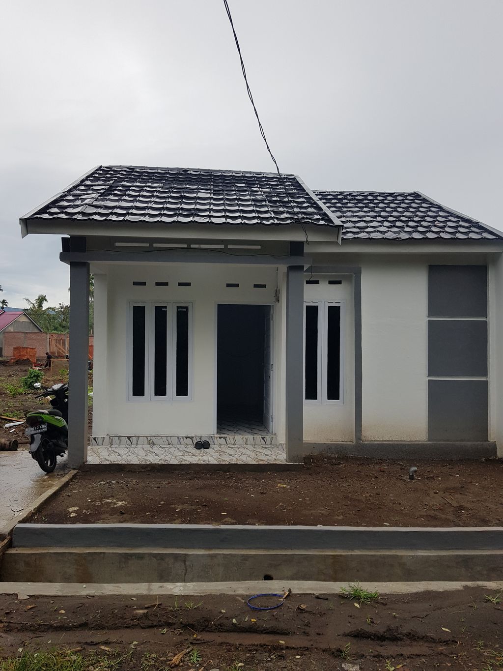 foto contoh rumah perumahan Aruna Residence