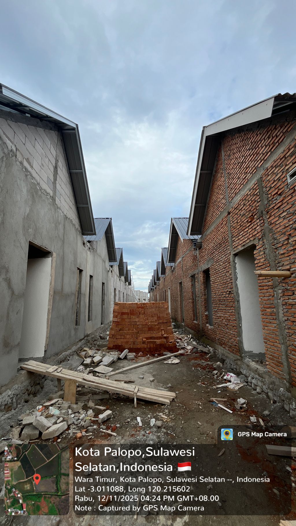 foto posisi tengah perumahan HARMONI HARTACO II