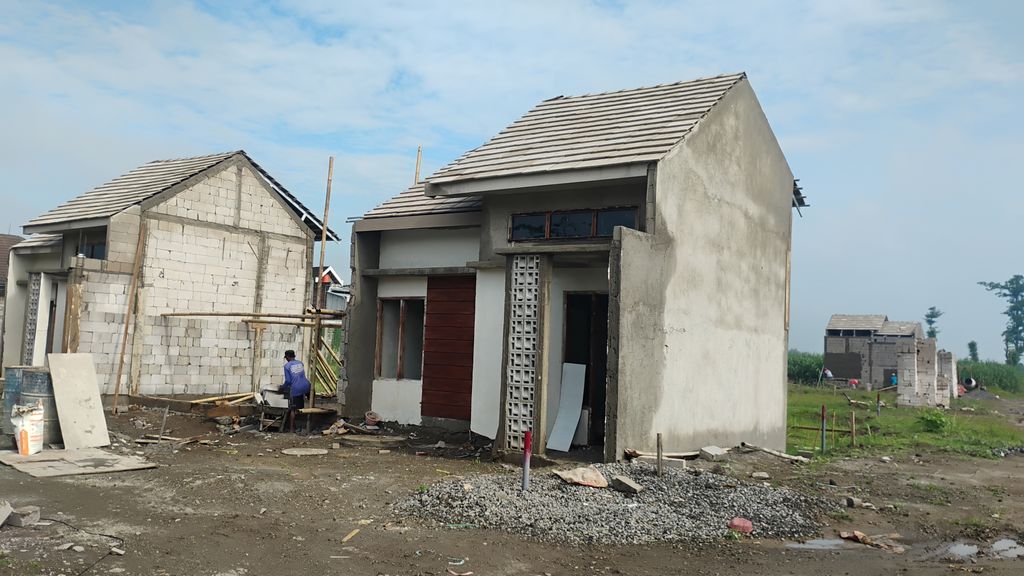 foto posisi tengah perumahan Rama Harmoni Residence 2