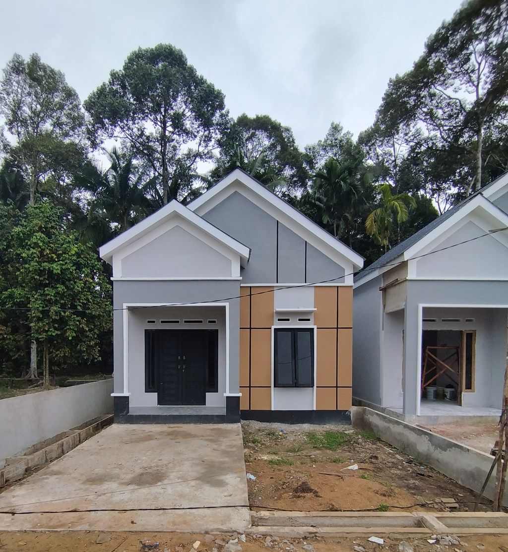 foto tampak rumah tipe 36 perumahan PERMATA DANLY 5