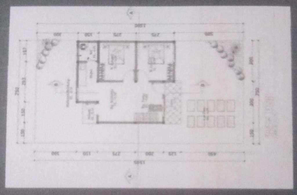 foto denah rumah tipe 36 perumahan Mercy cahaya residence