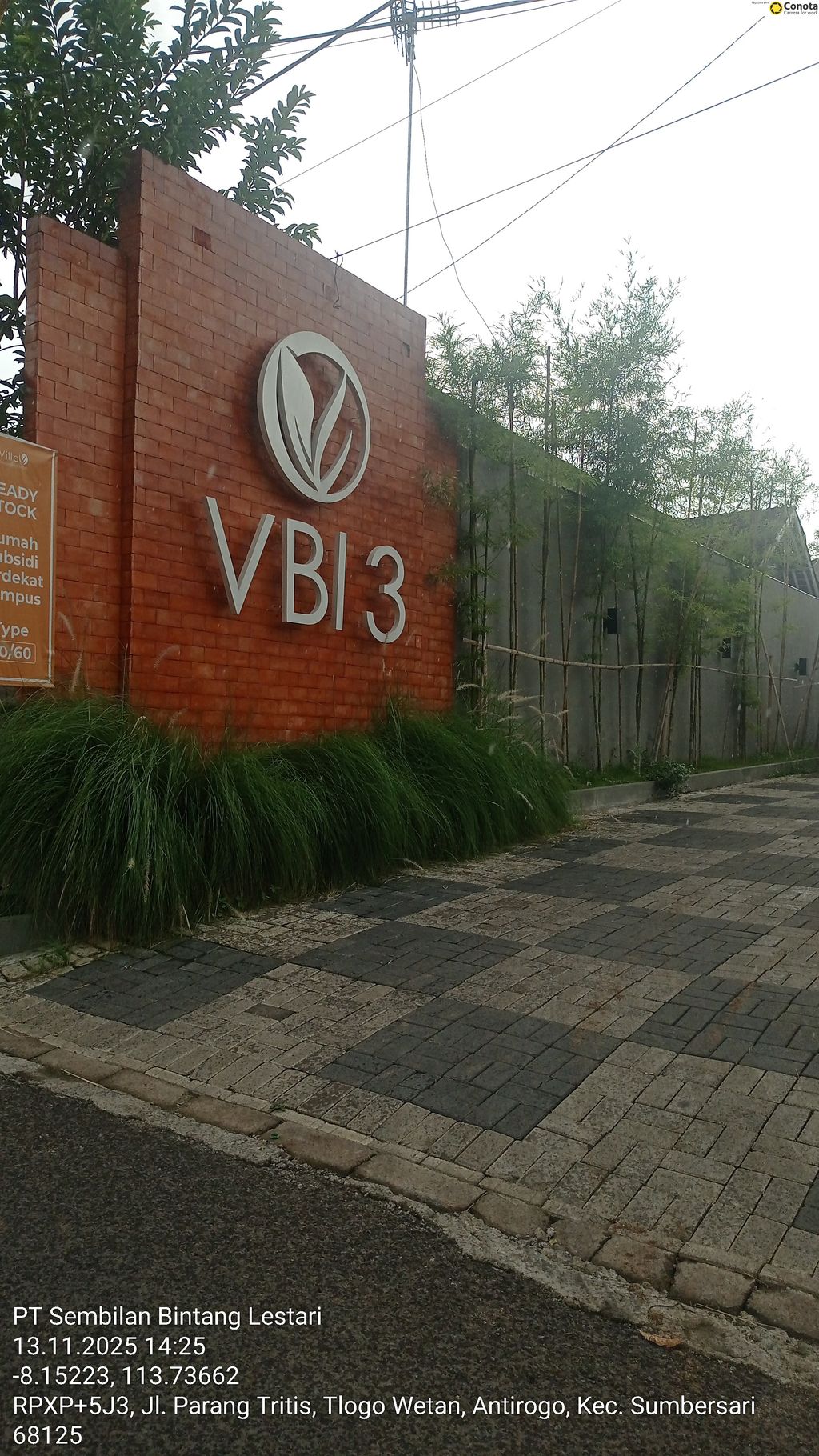 foto gerbang perumahan VILLA BOUGENVILLE INDAH 3