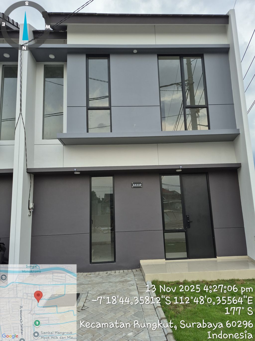 foto contoh rumah perumahan PARK SUNRISE B