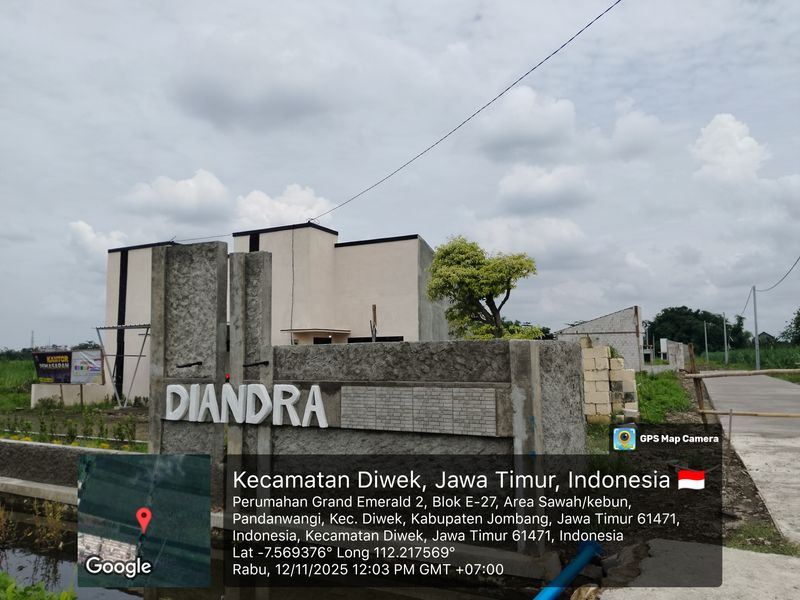 foto gerbang perumahan DIANDRA