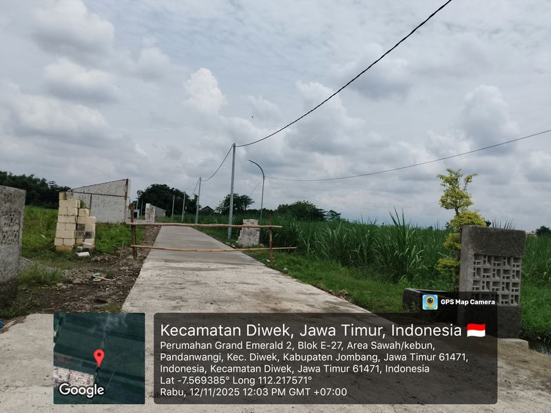foto posisi tengah perumahan DIANDRA