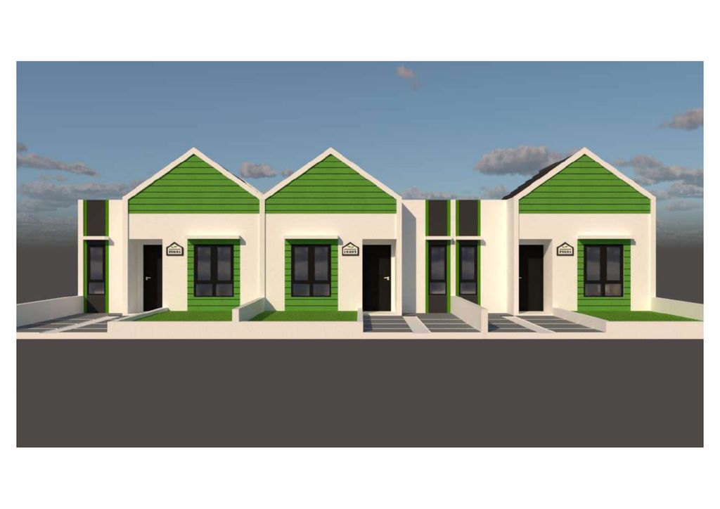 foto tampak rumah tipe 22/60 - SUBSIDI 2 KAMAR - 185 NEW perumahan PURI LESTARI CLUSTER PURI INDAH