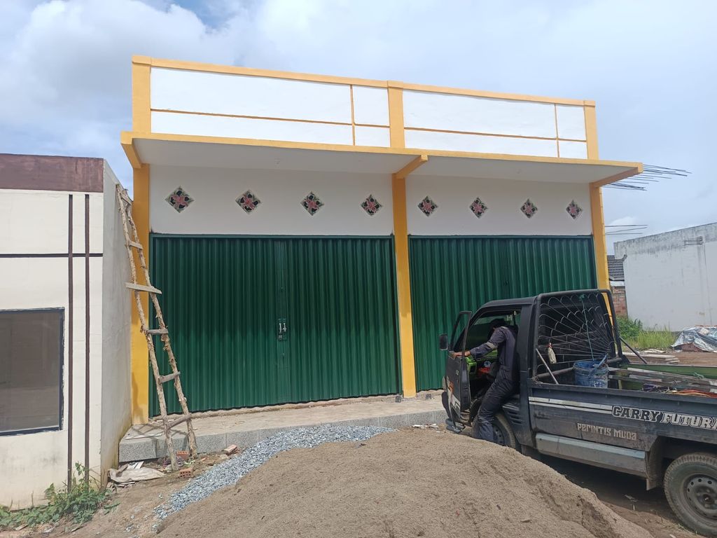 foto tampak rumah tipe Pelita Land perumahan Pelita Land