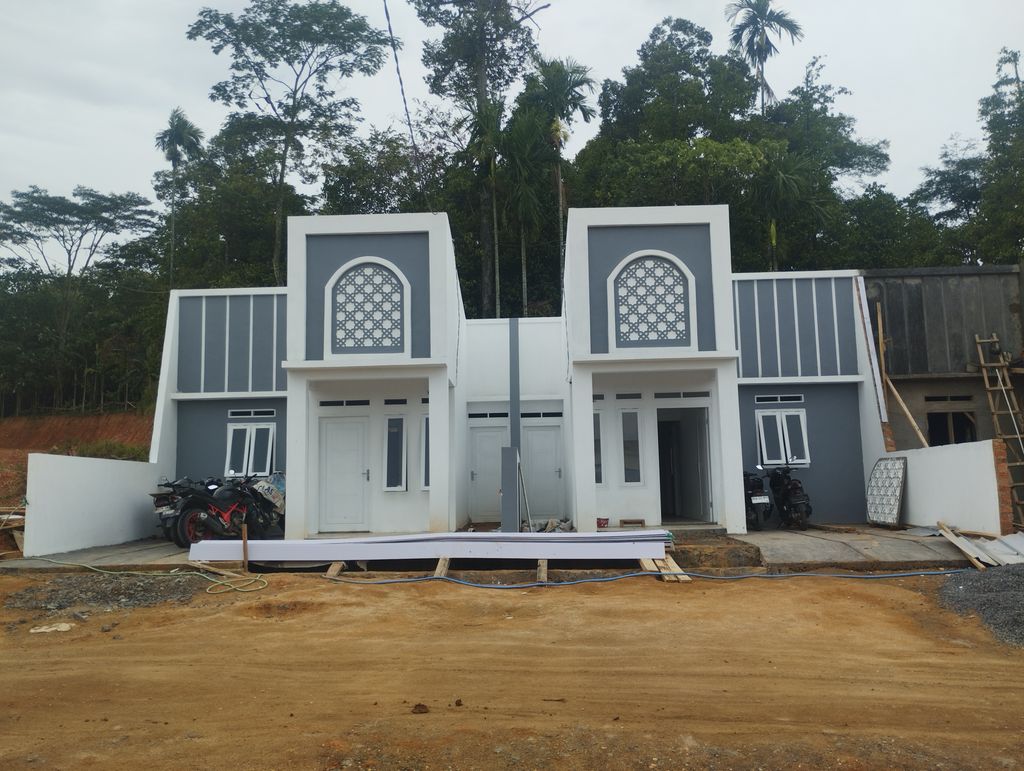 foto tampak rumah tipe 36/80 perumahan PERUMAHAN SKAI RESIDEN