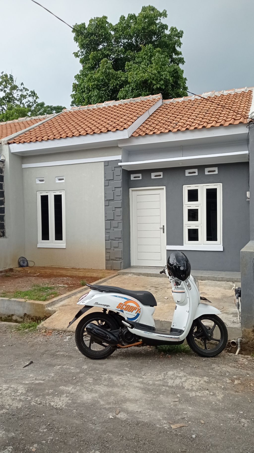 foto tampak rumah tipe 30/60 SUBSIDI perumahan SEMPU RESIDENCE