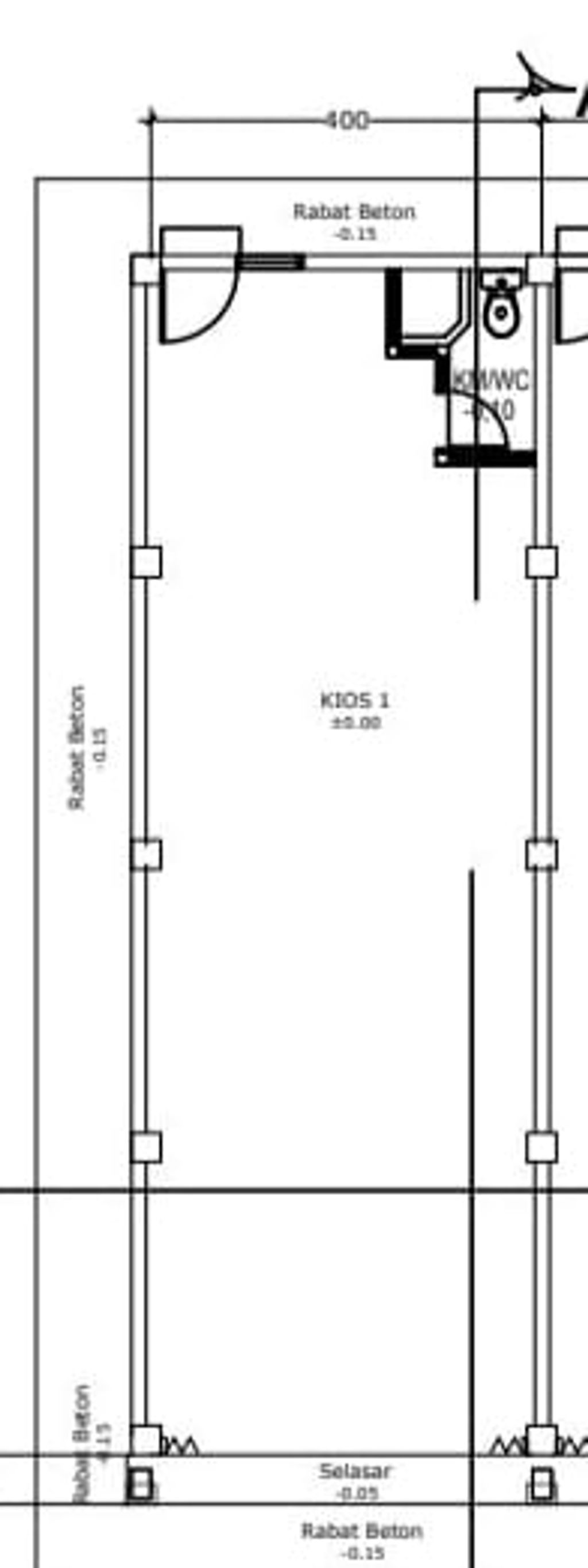 foto denah rumah tipe Pelita Land perumahan Pelita Land