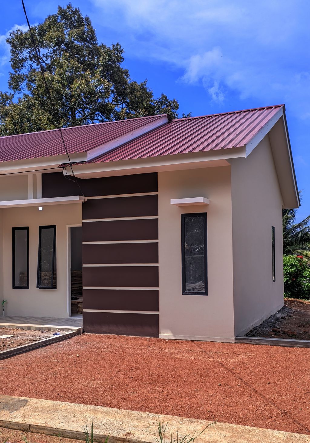 foto tampak rumah tipe SUBSIDI B perumahan CITRA INDAH 2