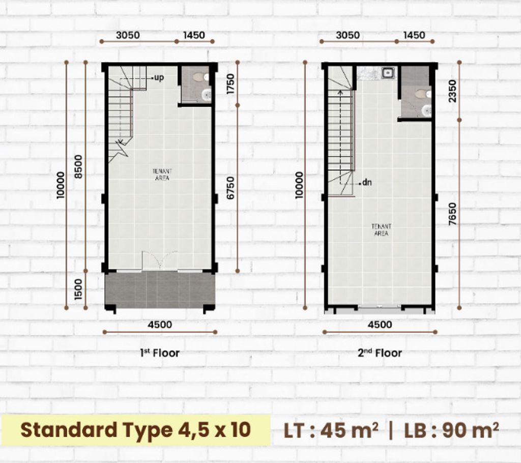 foto denah rumah tipe IL LAGO GRANDE BLOK I/18 perumahan IL LAGO GRANDE