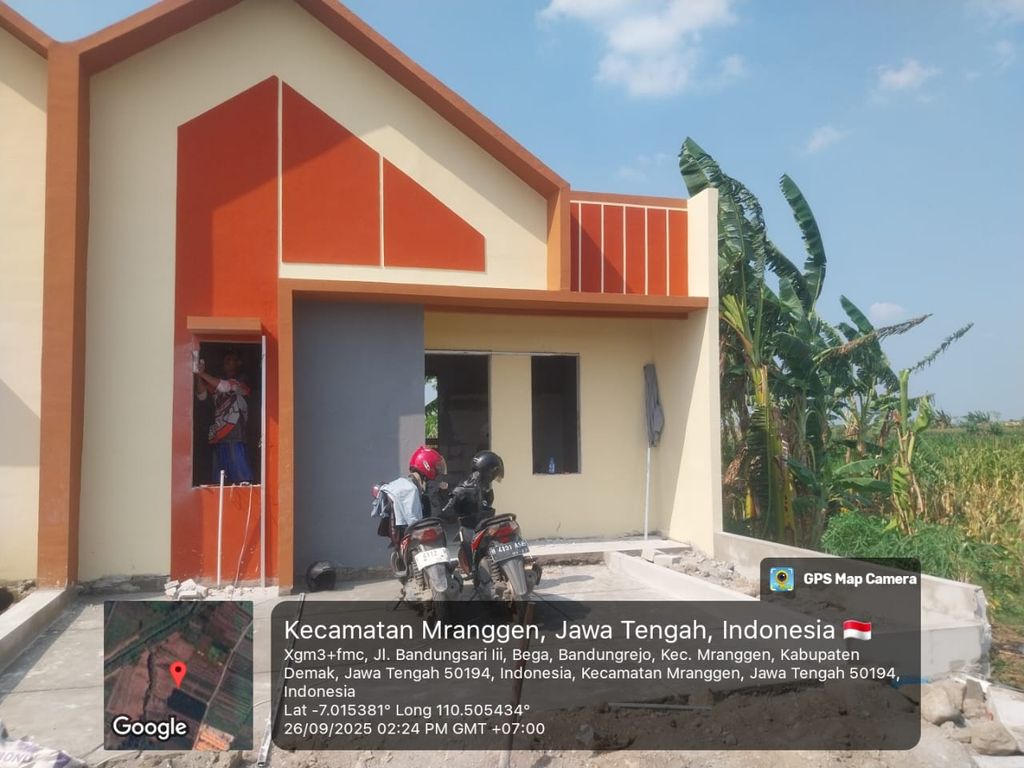 foto tampak rumah tipe SCANDINAVIAN perumahan GRAND SOFYAN RESIDENCE