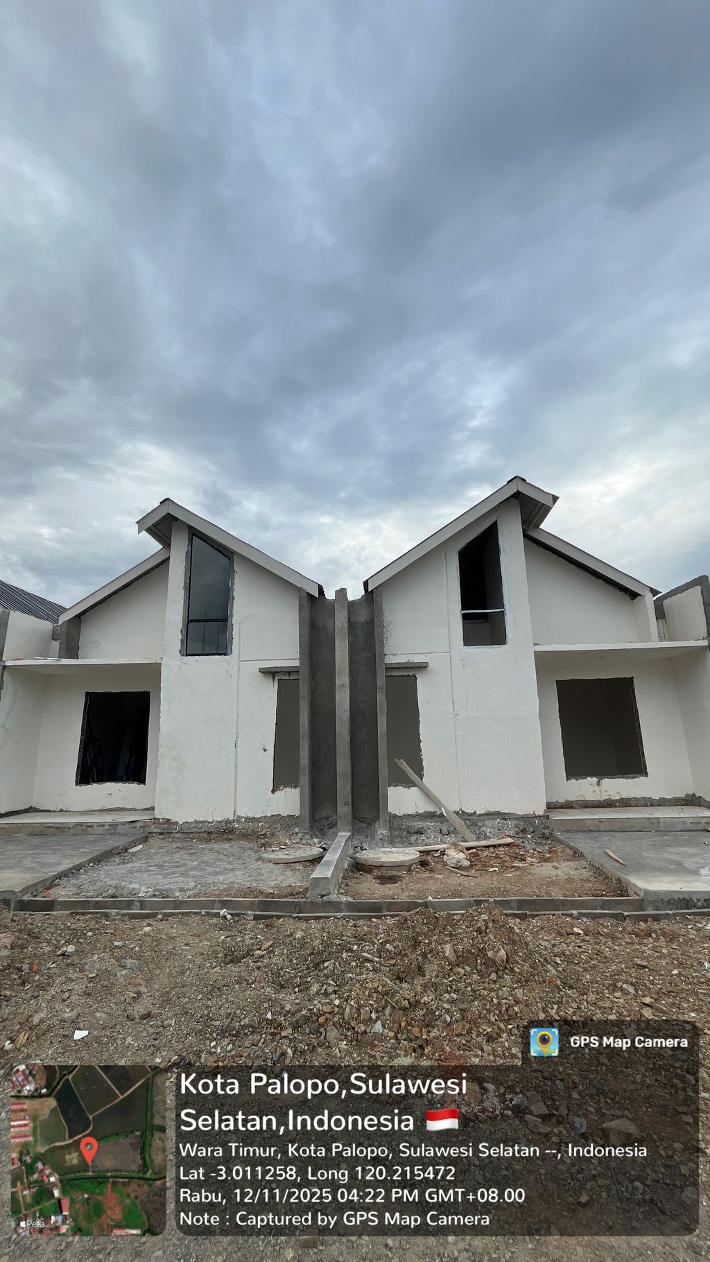 foto tampak rumah tipe 36 perumahan HARMONI HARTACO II