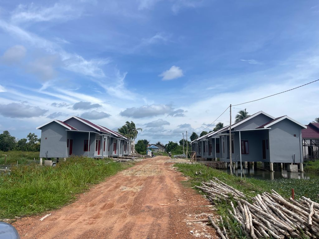foto posisi tengah perumahan REPUJA MANDIRI BERSAMA