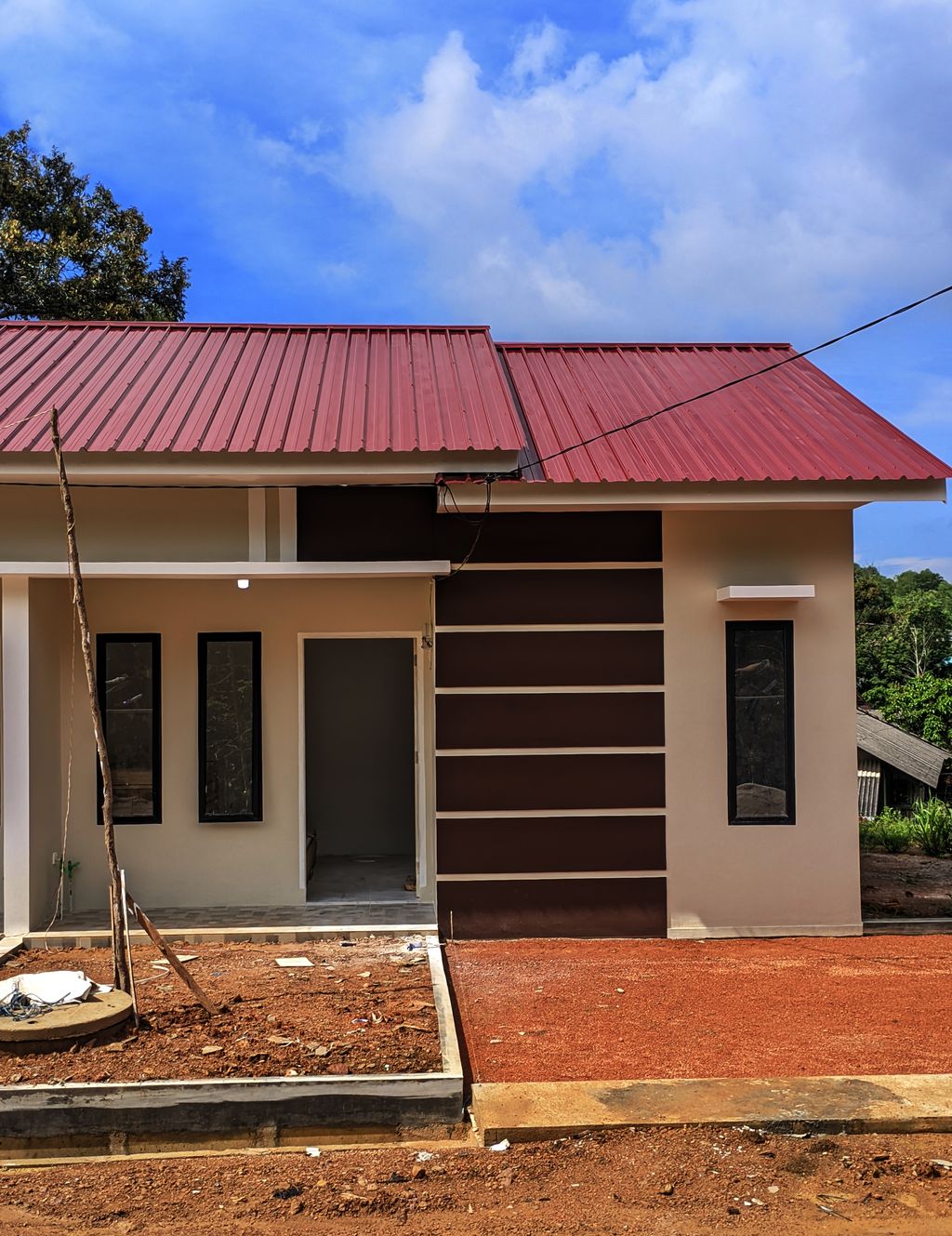 foto tampak rumah tipe SUBSIDI A perumahan CITRA INDAH 2