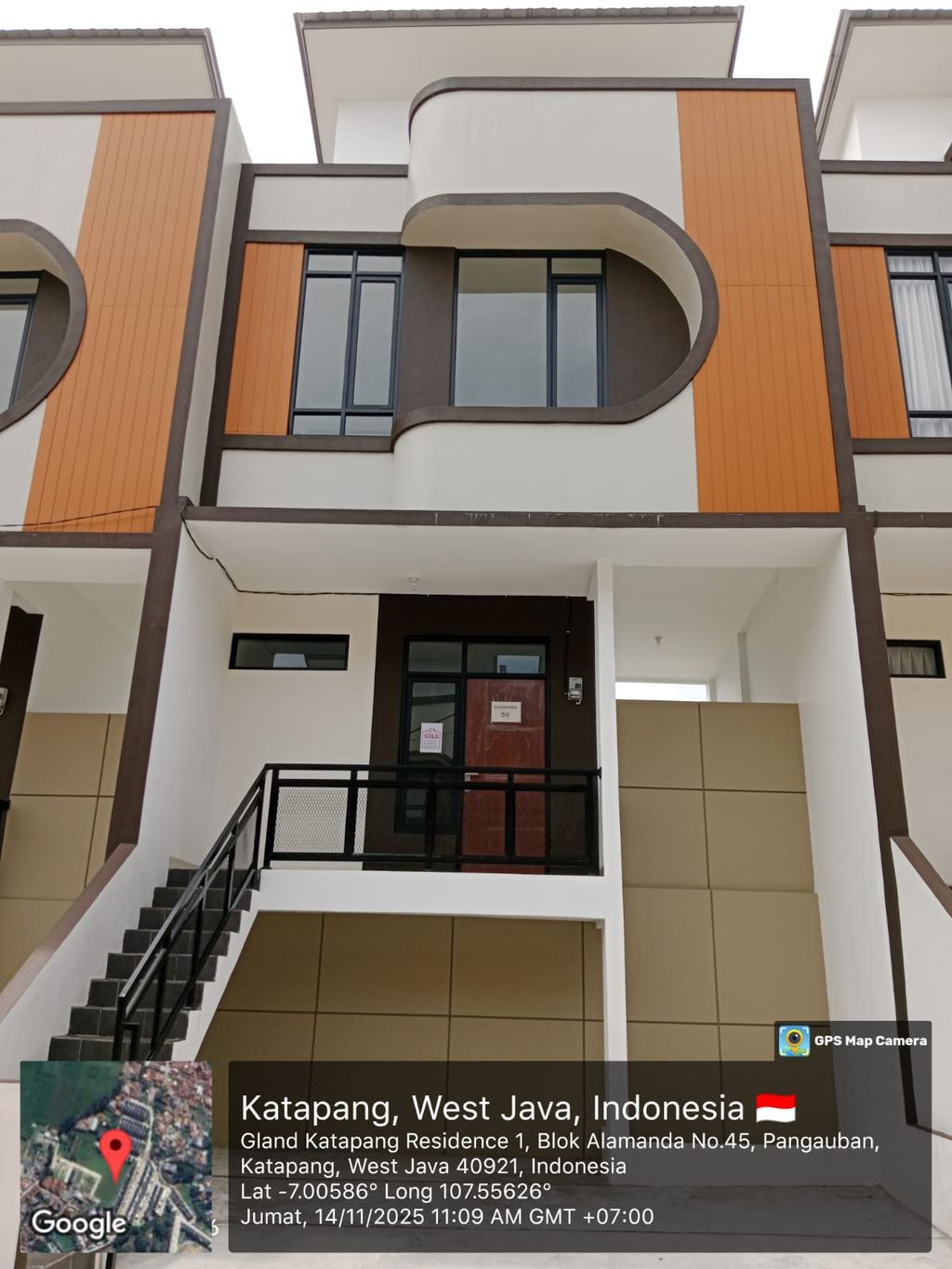 foto tampak rumah tipe 50 Compact 3 Kamar HC (544) perumahan G-Land Katapang Residence 1