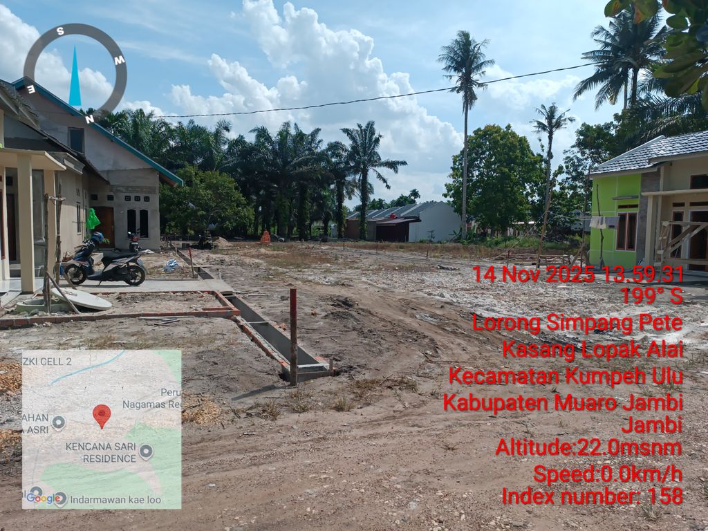 foto gerbang perumahan DEFAMA RESIDENCE