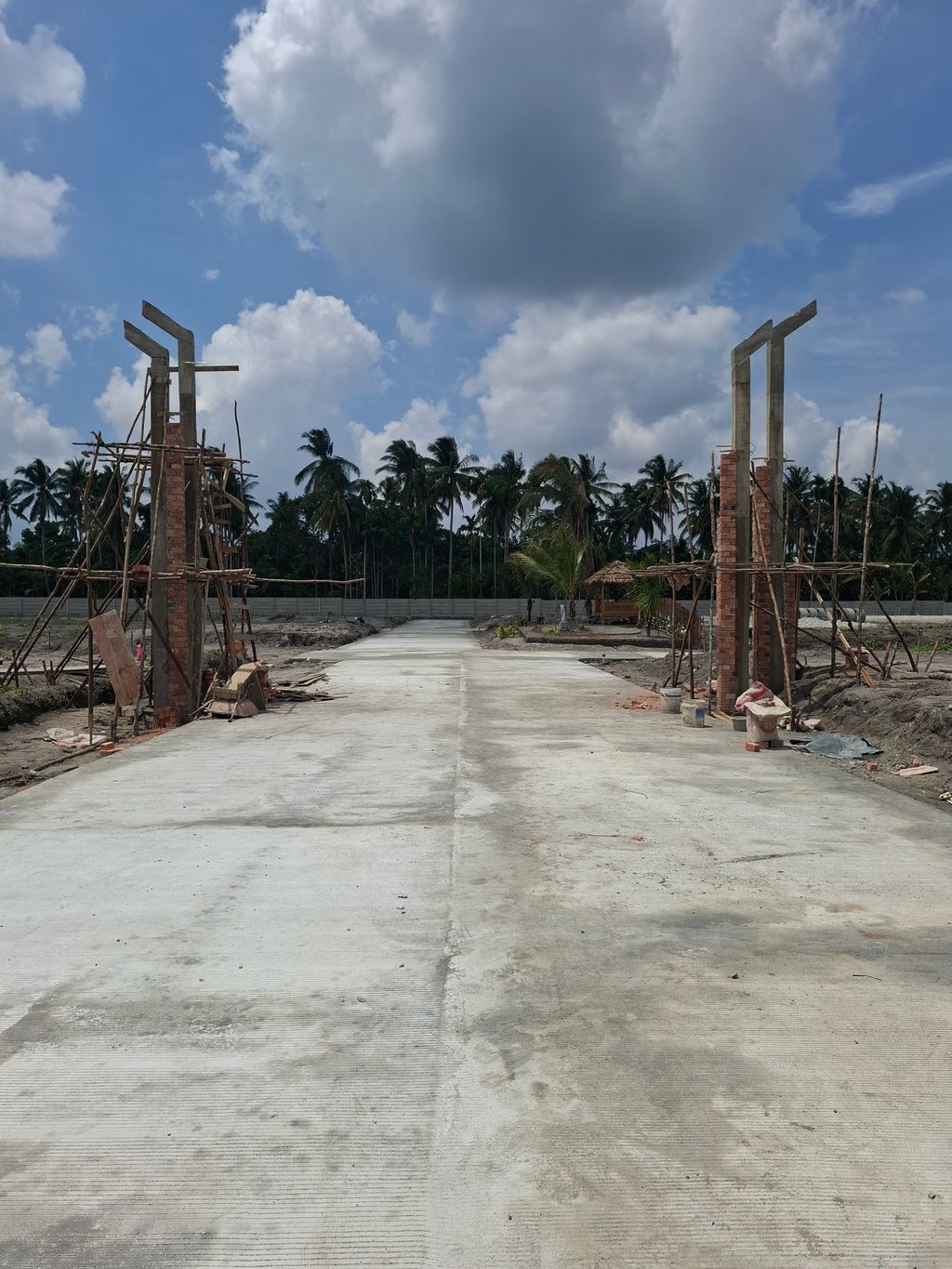 foto gerbang perumahan NAVA TOWN 2