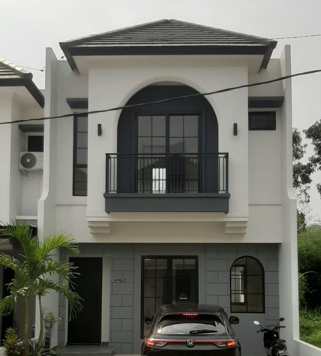 foto tampak rumah tipe FE-7 perumahan Mutiara Sentul