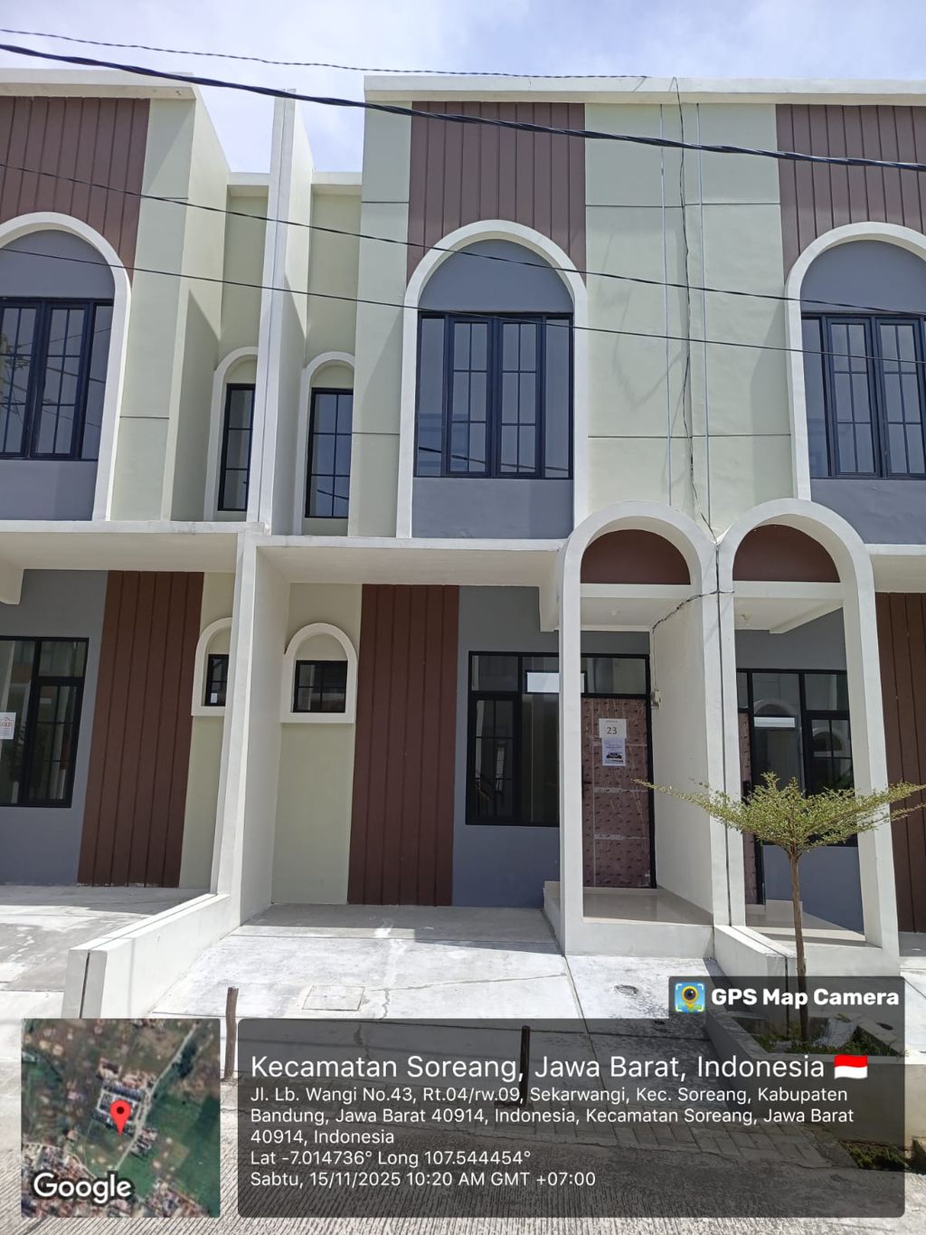 foto tampak rumah tipe 50 Compact 3 Kamar HC (446) perumahan Seroja Home Residence 4