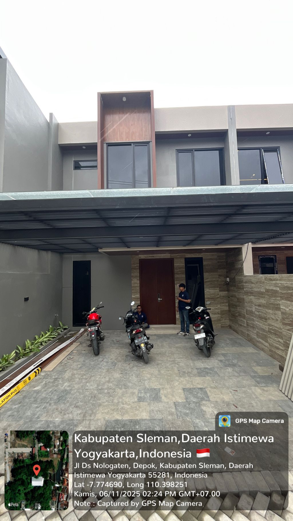 foto tampak rumah tipe 86 perumahan The Anvaya Residence