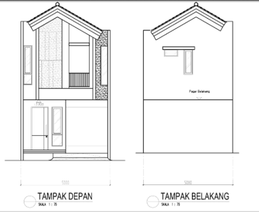 foto tampak rumah tipe BLOSSOM NEW DELUXE STANDART perumahan ROYAL BLOSSOM