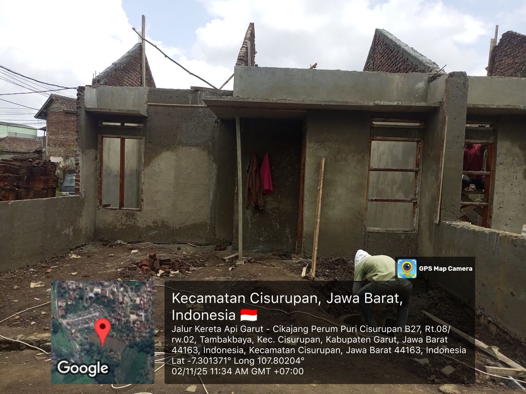 foto tampak rumah tipe 36/66 perumahan PURI CISURUPAN