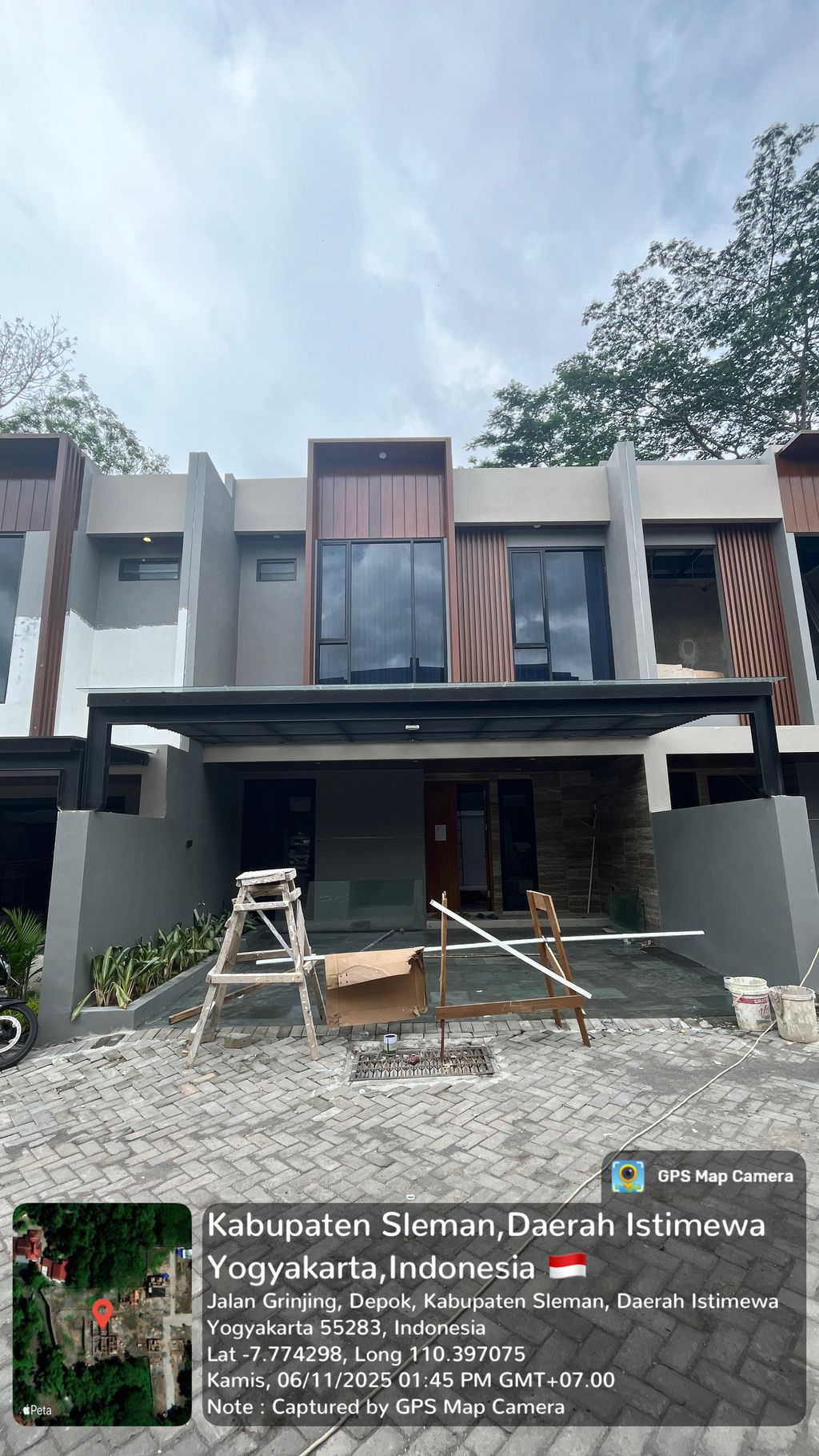 foto tampak rumah tipe 106 perumahan The Anvaya Residence