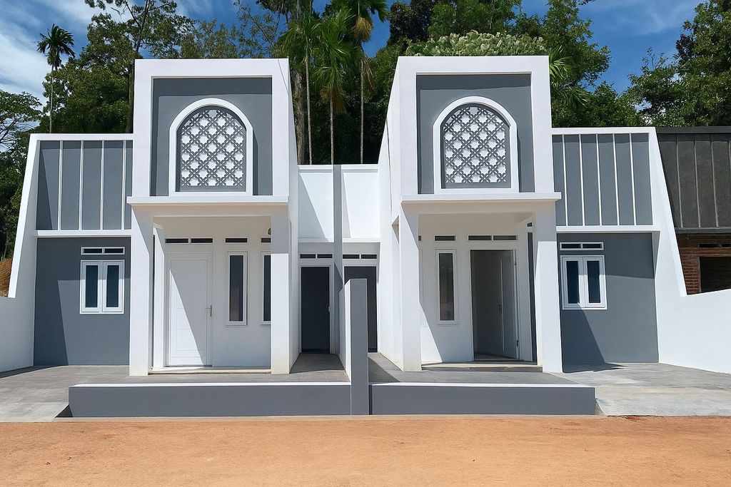 foto tampak rumah tipe 36/97 perumahan PERUMAHAN SKAI RESIDEN