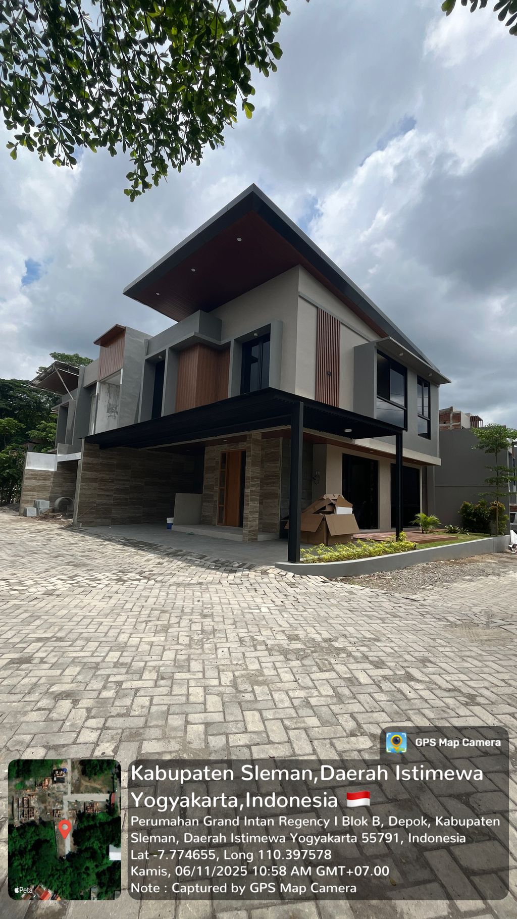 foto tampak rumah tipe 134 perumahan The Anvaya Residence