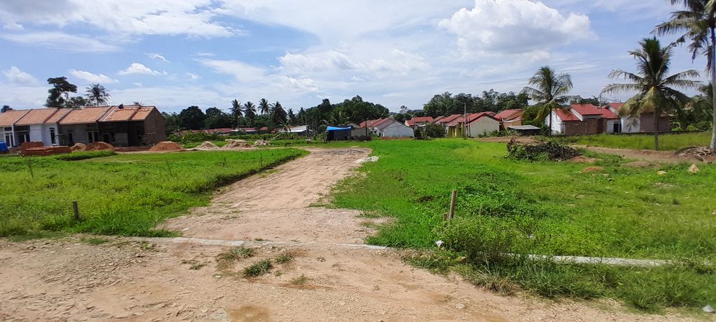 foto gerbang perumahan Griya Selaras Residence
