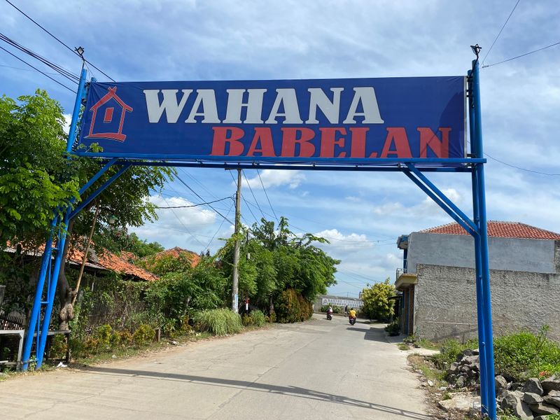 foto gerbang perumahan WAHANA BABELAN 