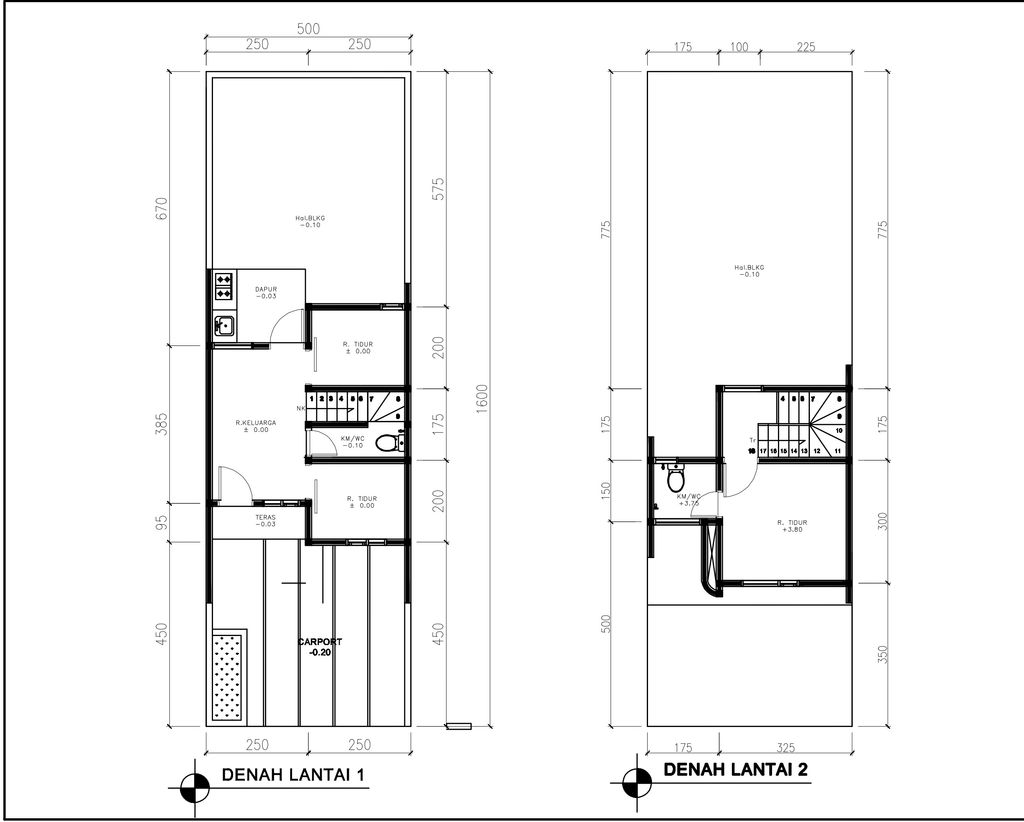 foto denah rumah tipe 41 Compact High Ceiling (3KT) (592) perumahan G-Land Ciwastra Park 2