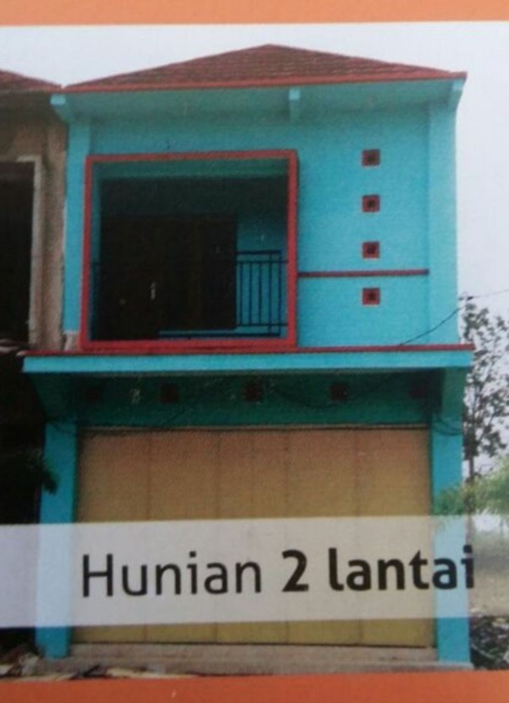 foto tampak rumah tipe RUKO perumahan Tunjungan Park Residence