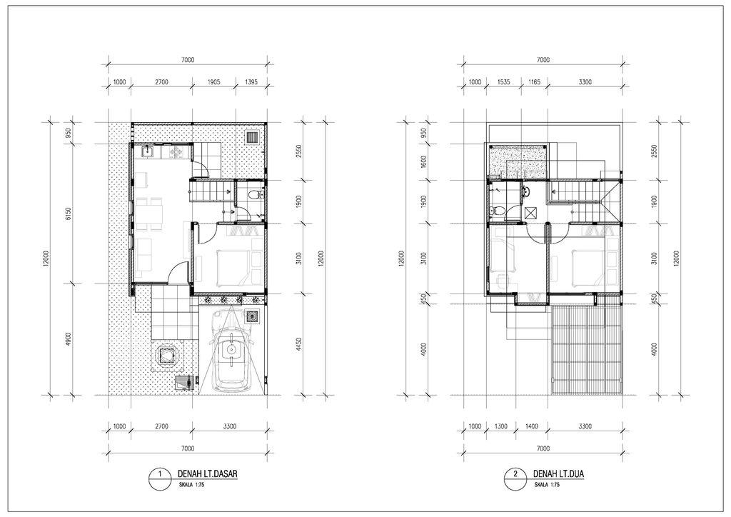 foto denah rumah tipe SAPPHIRE perumahan GRAND ALMAS RESIDENCE