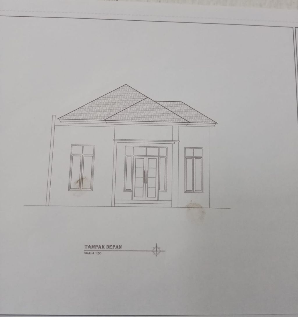 foto denah rumah tipe 36 perumahan PERUMAHAN CALOK GIRI INDAH 2