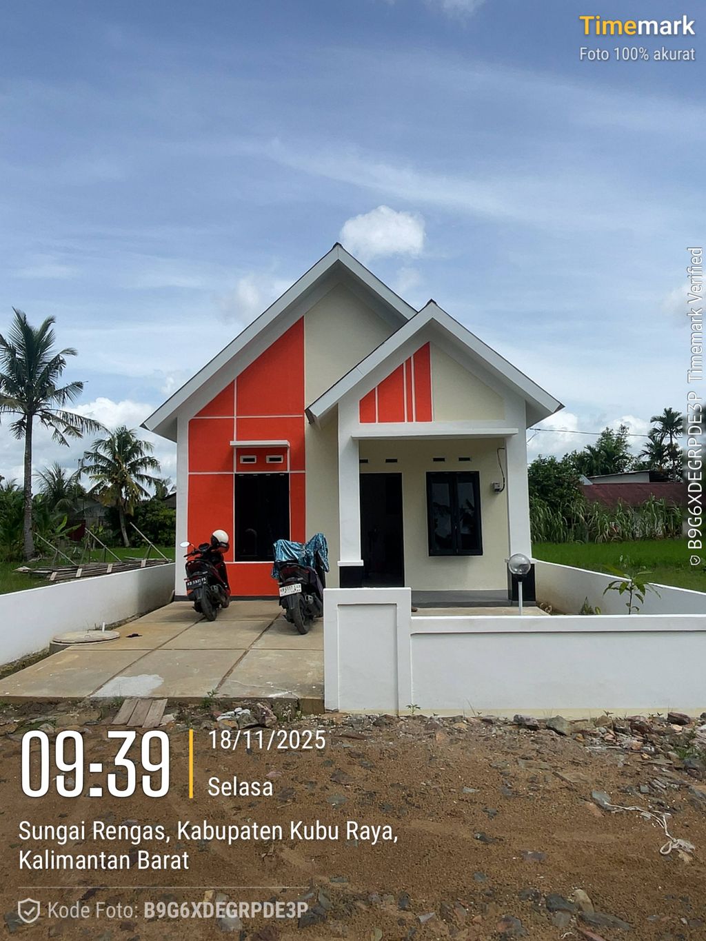 foto contoh rumah perumahan BORNEO LIVING ESTATE